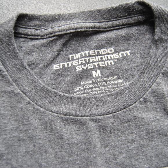 Nintendo Entertainment System (NES) Medium Gray Short Sleeve Shirt - Picture 3 of 4